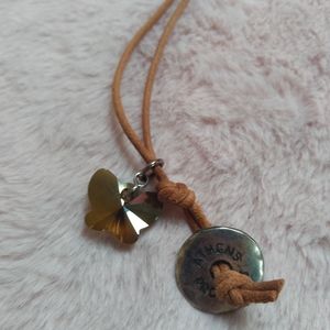 Athens Protasis butterfly necklace